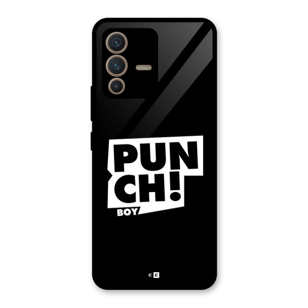 Punch Boy Glass Back Case for Vivo V23 5G