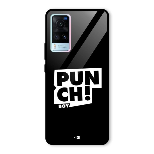 Punch Boy Glass Back Case for Vivo X60