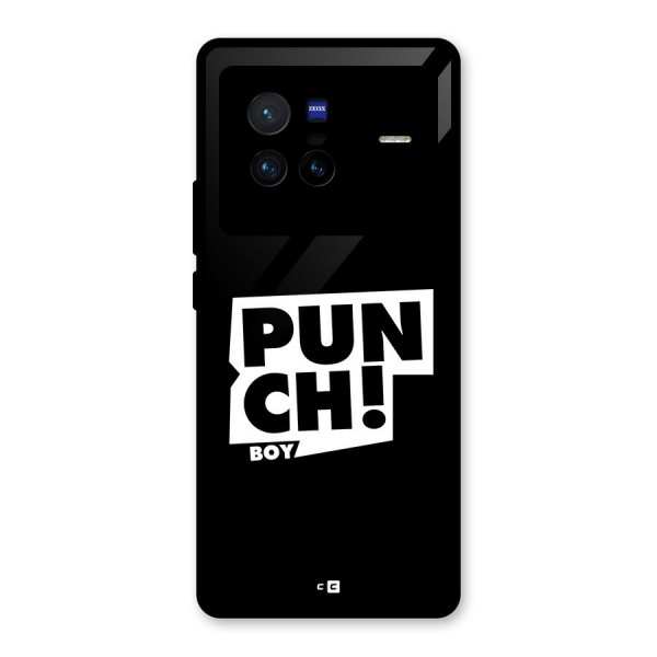 Punch Boy Glass Back Case for Vivo X80