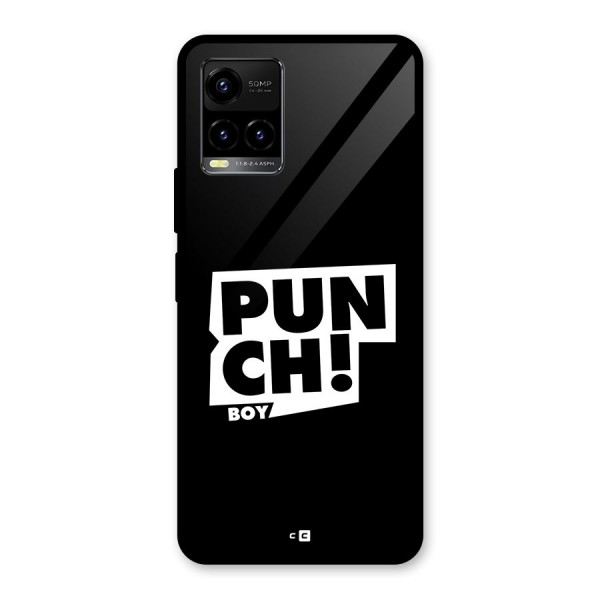 Punch Boy Glass Back Case for Vivo Y21A