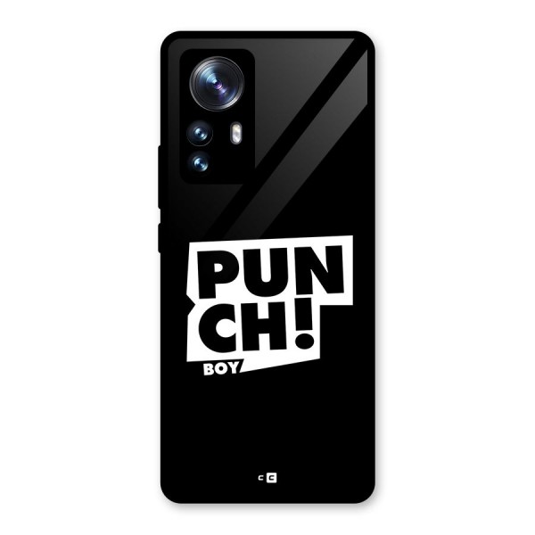 Punch Boy Glass Back Case for Xiaomi 12 Pro