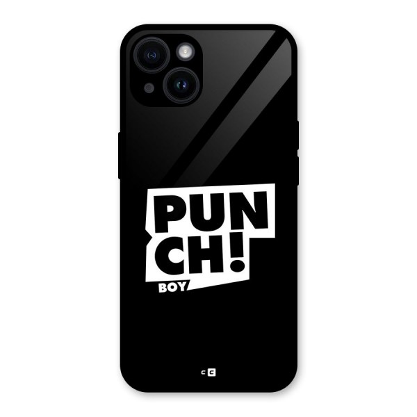 Punch Boy Glass Back Case for iPhone 14