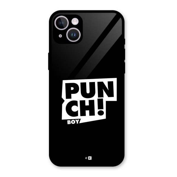 Punch Boy Glass Back Case for iPhone 14 Plus