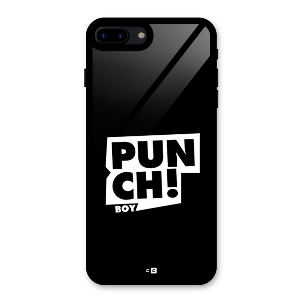 Punch Boy Glass Back Case for iPhone 7 Plus