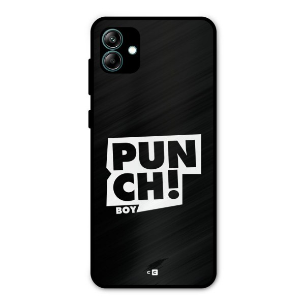 Punch Boy Metal Back Case for Galaxy A04