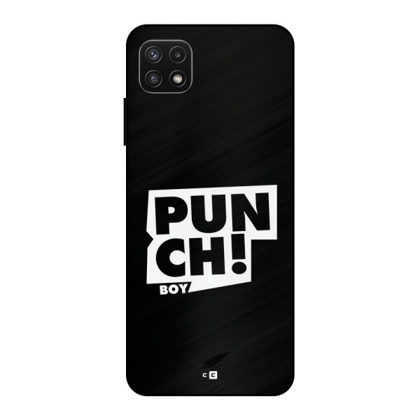 Punch Boy Metal Back Case for Galaxy A22 5G