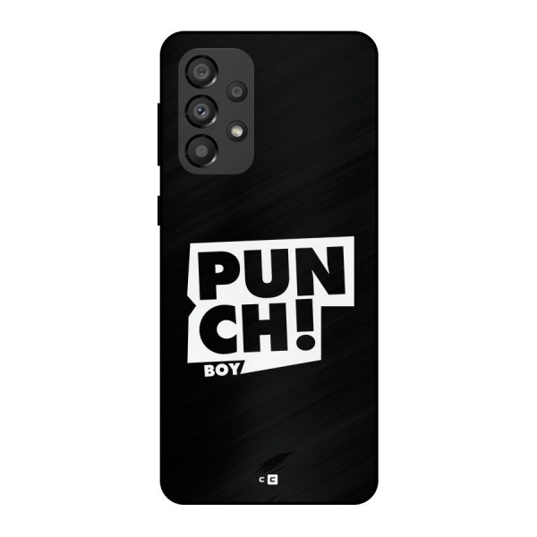 Punch Boy Metal Back Case for Galaxy A33 5G