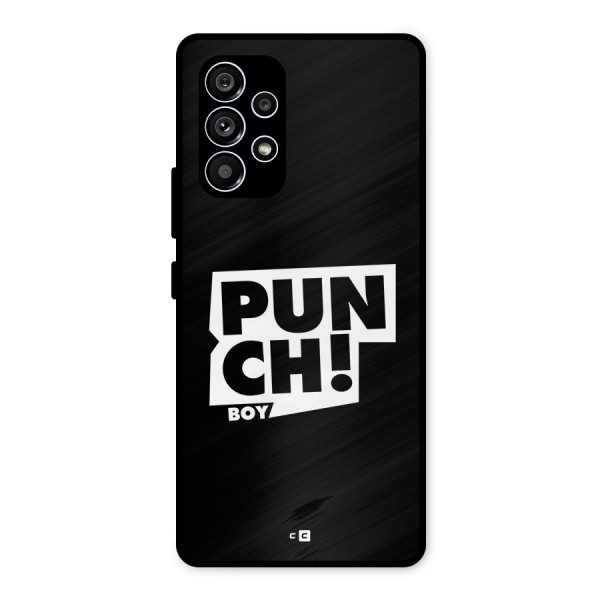 Punch Boy Metal Back Case for Galaxy A53 5G