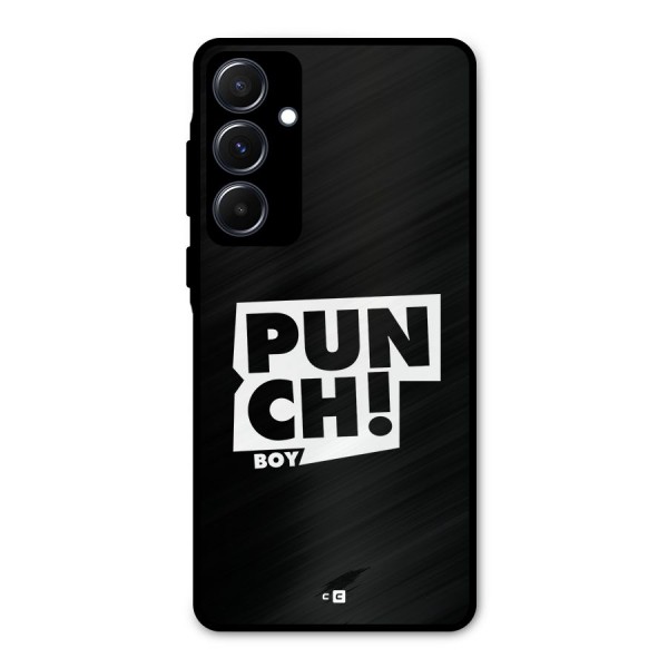 Punch Boy Metal Back Case for Galaxy A55