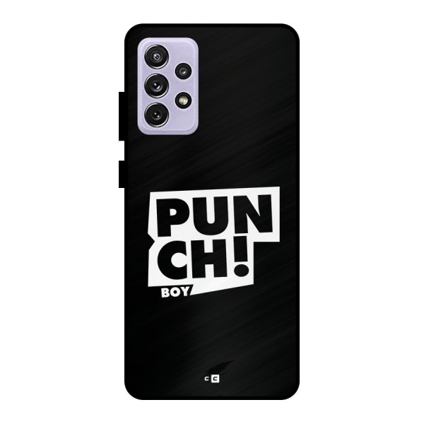 Punch Boy Metal Back Case for Galaxy A72