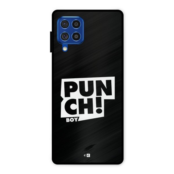 Punch Boy Metal Back Case for Galaxy F62