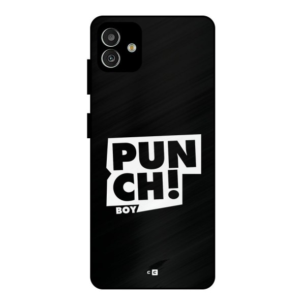 Punch Boy Metal Back Case for Galaxy M13 5G