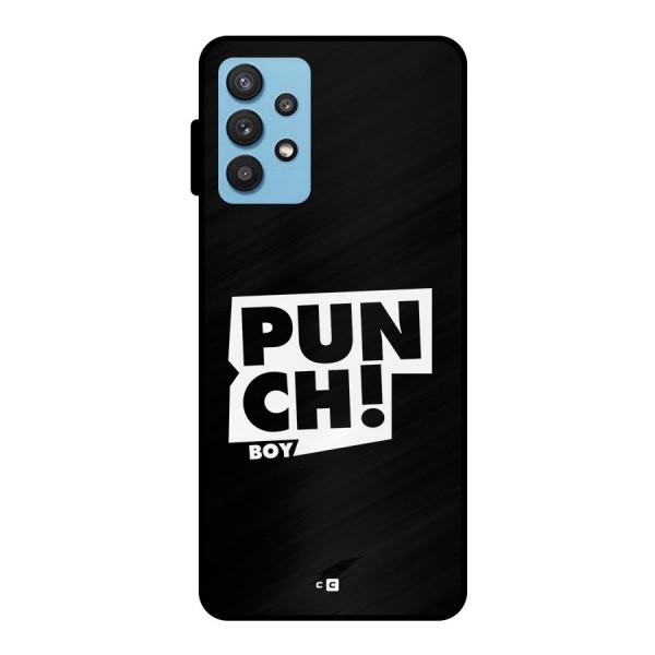 Punch Boy Metal Back Case for Galaxy M32 5G