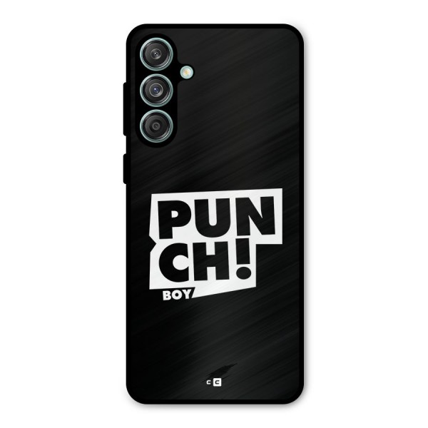 Punch Boy Metal Back Case for Galaxy M55 5G