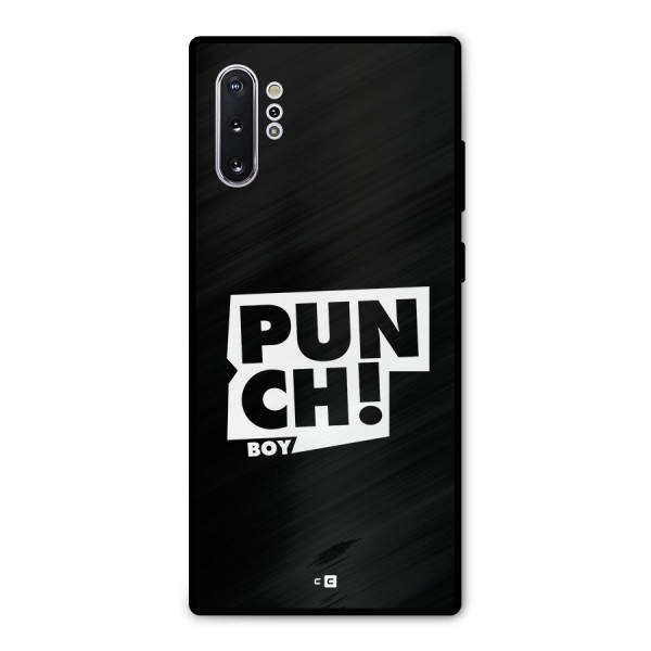 Punch Boy Metal Back Case for Galaxy Note 10 Plus