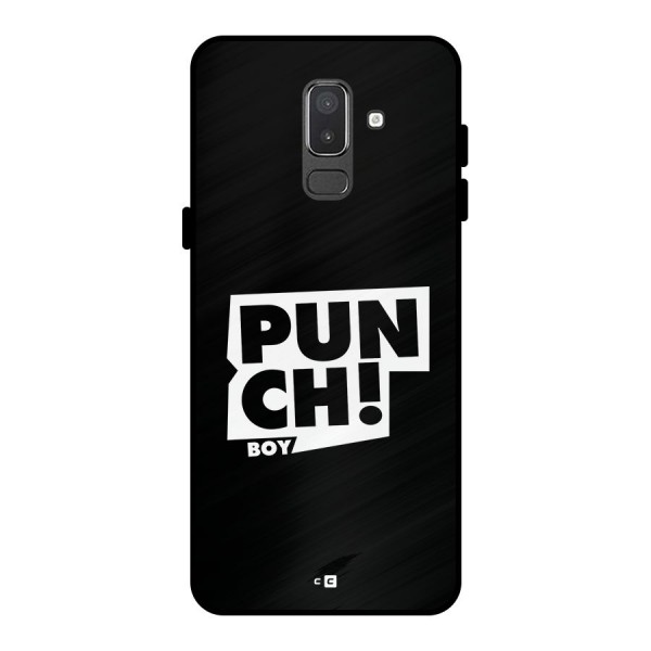 Punch Boy Metal Back Case for Galaxy On8 (2018)