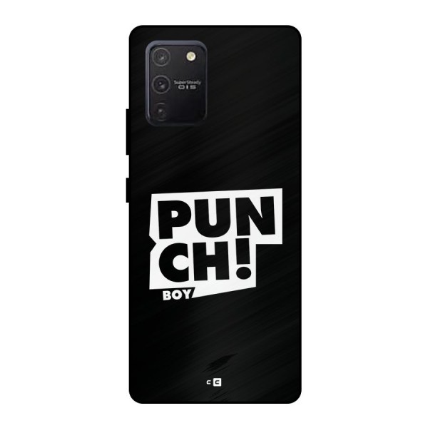 Punch Boy Metal Back Case for Galaxy S10 Lite