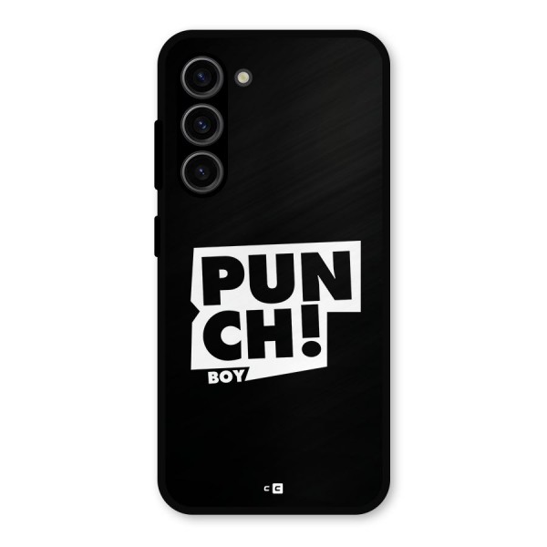 Punch Boy Metal Back Case for Galaxy S23