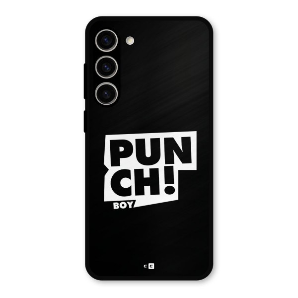 Punch Boy Metal Back Case for Galaxy S23 Plus