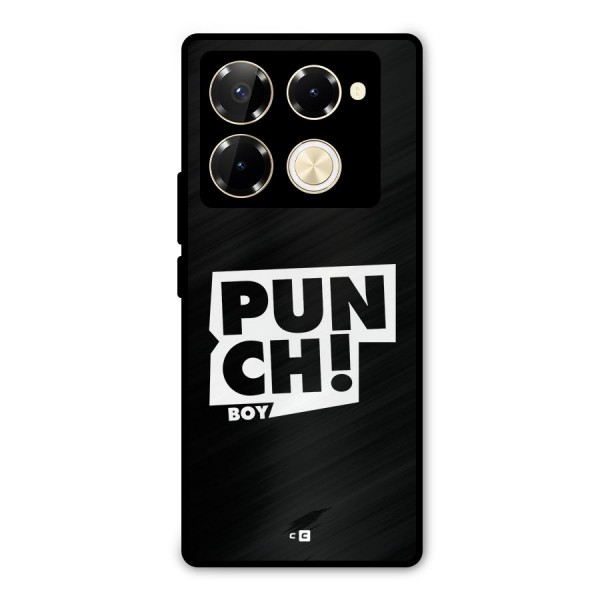 Punch Boy Metal Back Case for Infinix Note 40 Pro