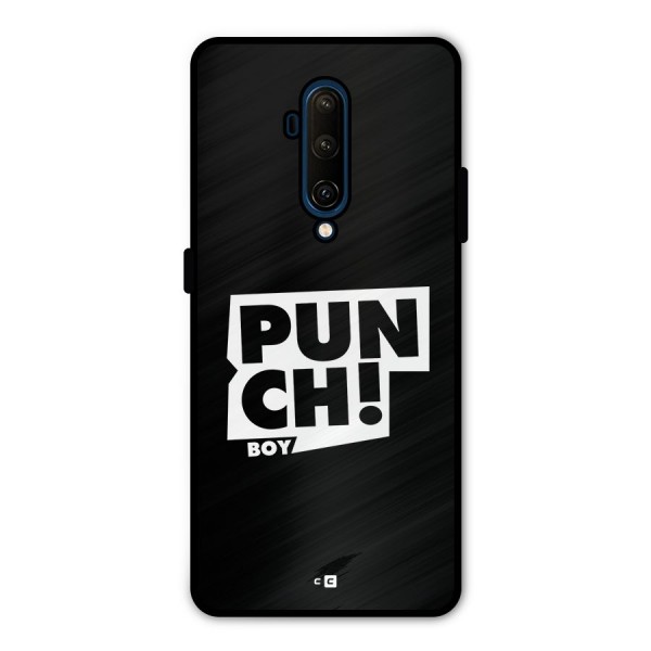 Punch Boy Metal Back Case for OnePlus 7T Pro