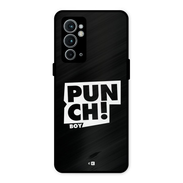 Punch Boy Metal Back Case for OnePlus 9RT 5G