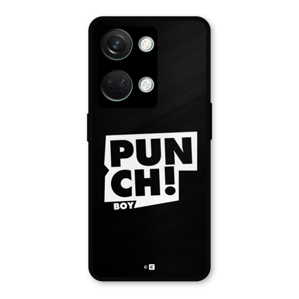 Punch Boy Metal Back Case for OnePlus Nord 3