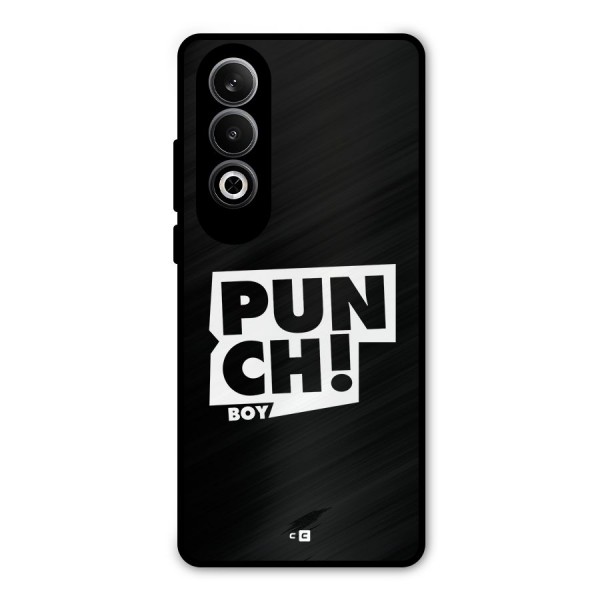 Punch Boy Metal Back Case for OnePlus Nord CE4