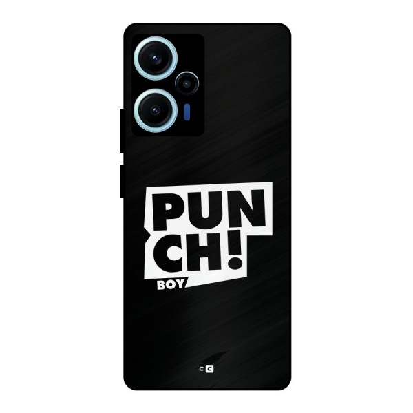 Punch Boy Metal Back Case for Poco F5