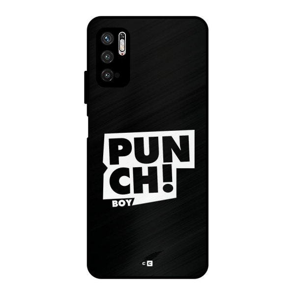 Punch Boy Metal Back Case for Poco M3 Pro 5G