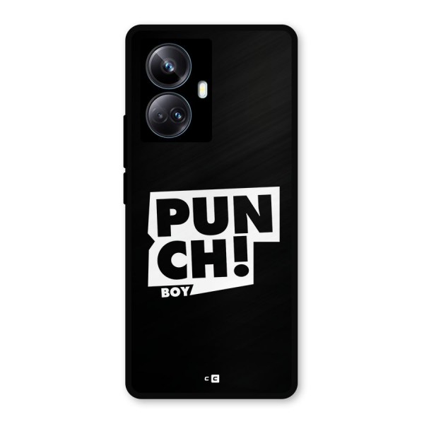 Punch Boy Metal Back Case for Realme 10 Pro Plus