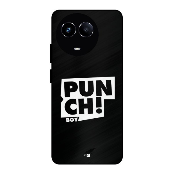 Punch Boy Metal Back Case for Realme 11X