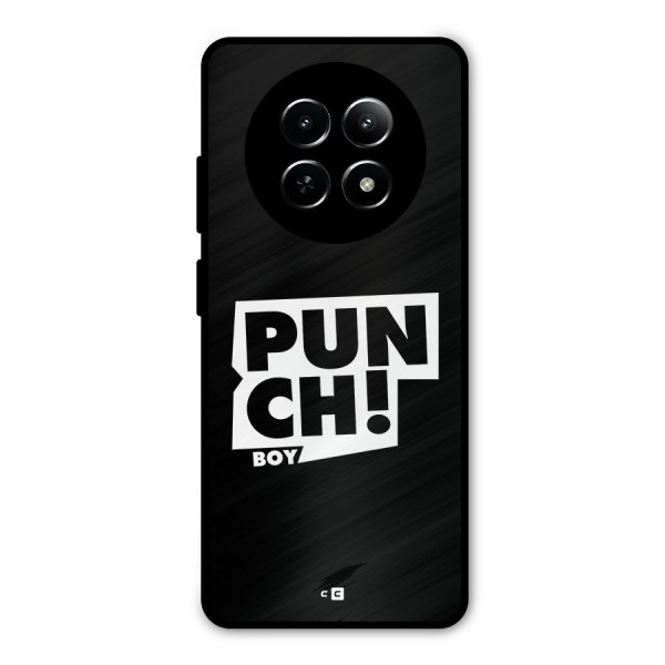 Punch Boy Metal Back Case for Realme 12 5G