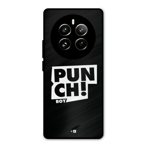 Punch Boy Metal Back Case for Realme 12 Pro