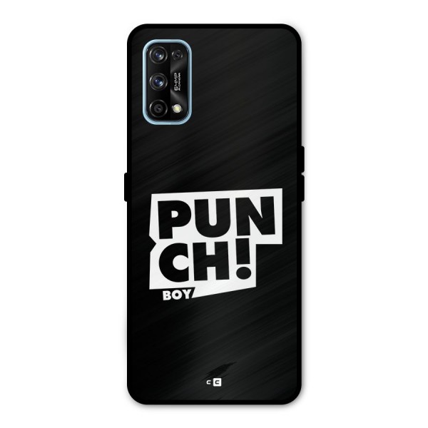 Punch Boy Metal Back Case for Realme 7 Pro