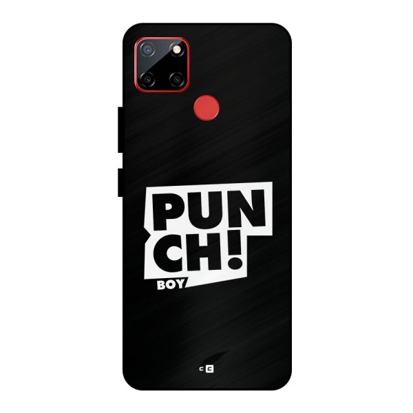 Punch Boy Metal Back Case for Realme C12