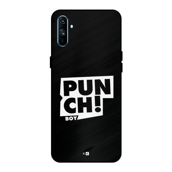 Punch Boy Metal Back Case for Realme C3