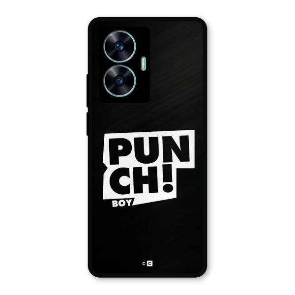 Punch Boy Metal Back Case for Realme C55