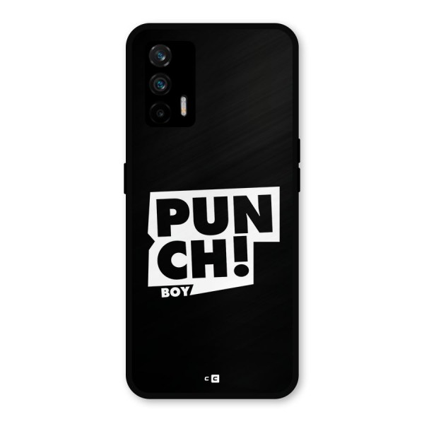 Punch Boy Metal Back Case for Realme GT 5G