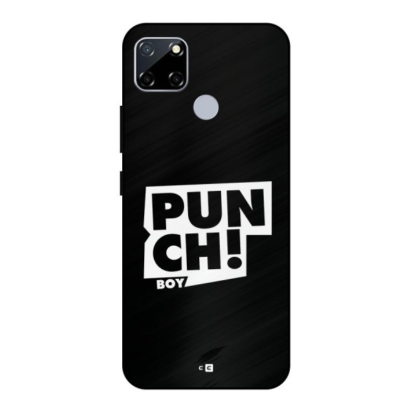 Punch Boy Metal Back Case for Realme Narzo 20