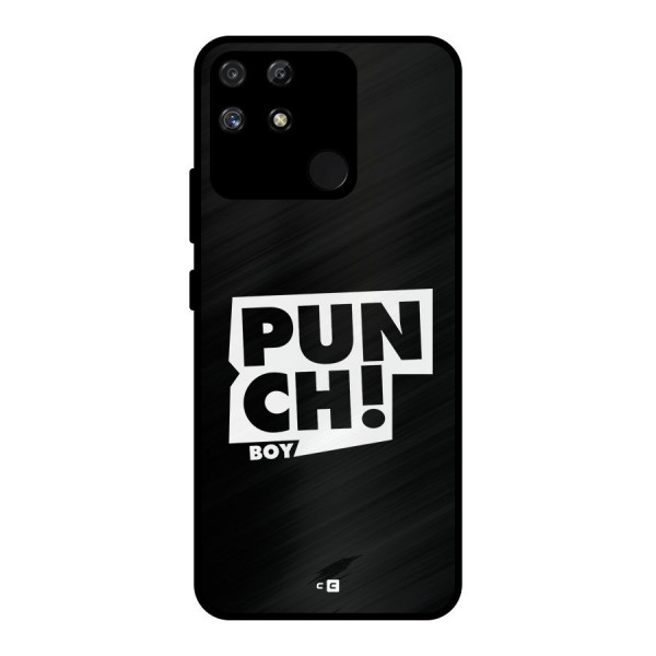 Punch Boy Metal Back Case for Realme Narzo 50A