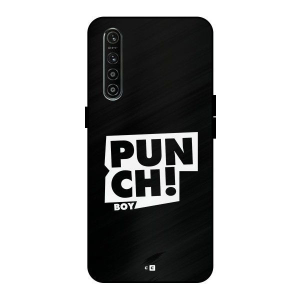 Punch Boy Metal Back Case for Realme XT