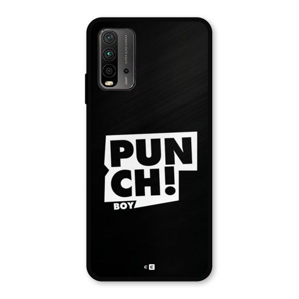 Punch Boy Metal Back Case for Redmi 9 Power