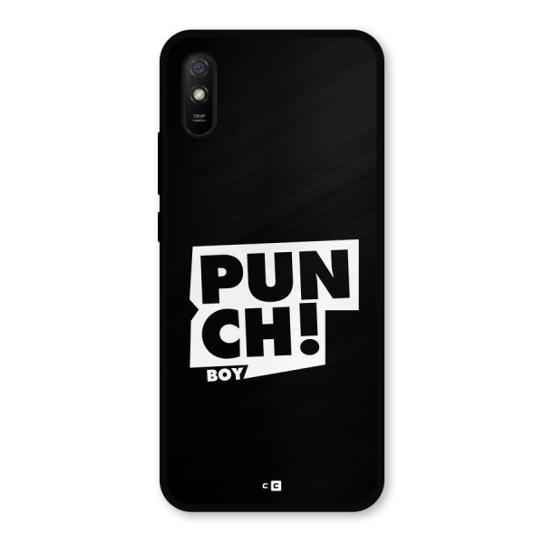 Punch Boy Metal Back Case for Redmi 9i