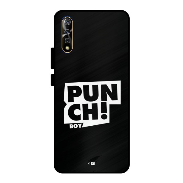 Punch Boy Metal Back Case for Vivo S1