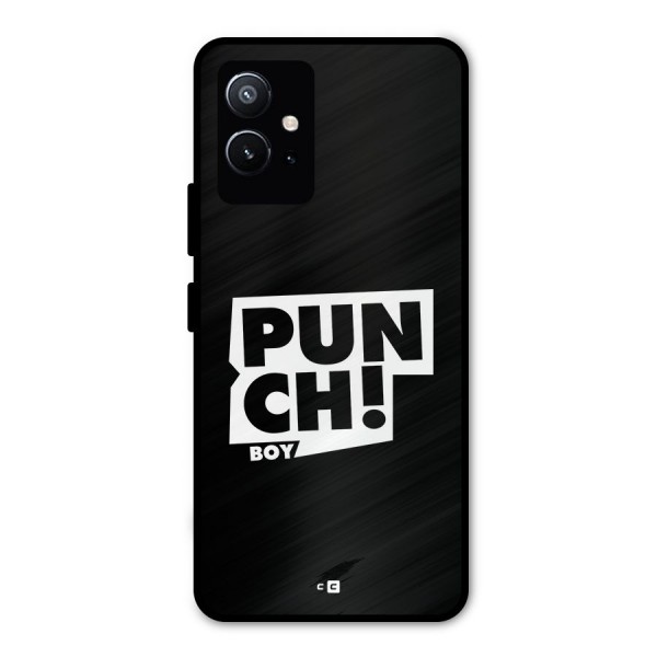 Punch Boy Metal Back Case for Vivo T1 5G