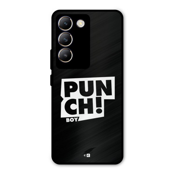 Punch Boy Metal Back Case for Vivo T3 5G