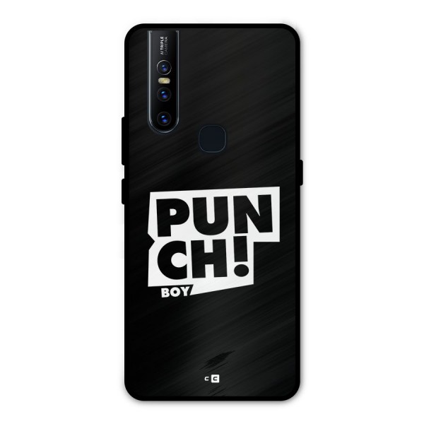 Punch Boy Metal Back Case for Vivo V15