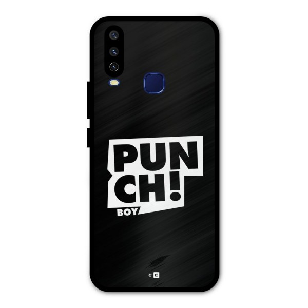 Punch Boy Metal Back Case for Vivo V17