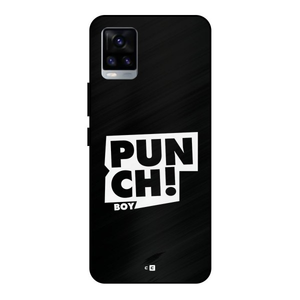 Punch Boy Metal Back Case for Vivo V20 2021